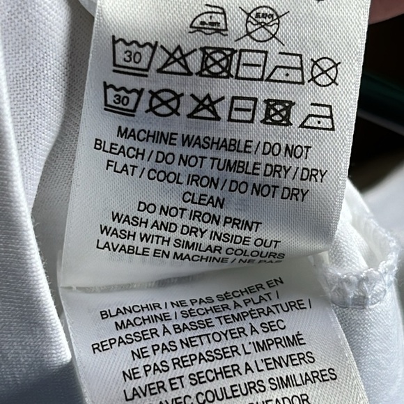 Burberry Logo Cotton T shirt size Small Mint - Picture 7 of 7